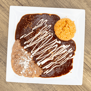 Mole Enchiladas
